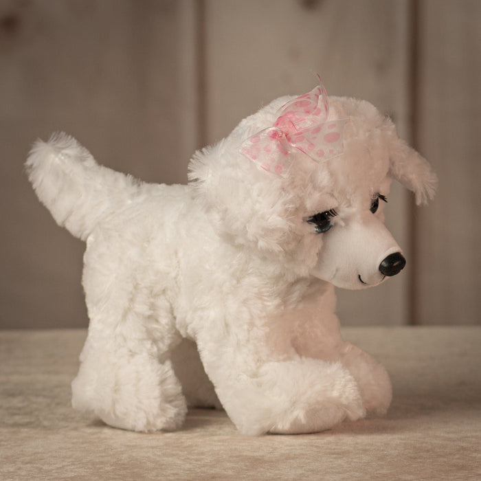 10" Bichon Frise Plush Dog