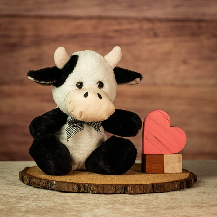 10" Sitting Country Cow