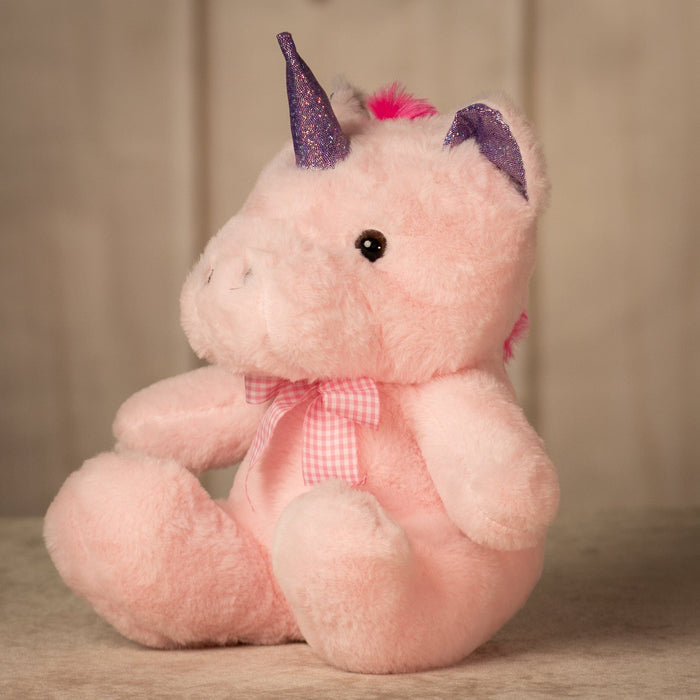 10" Sitting Pink Sparklecorn