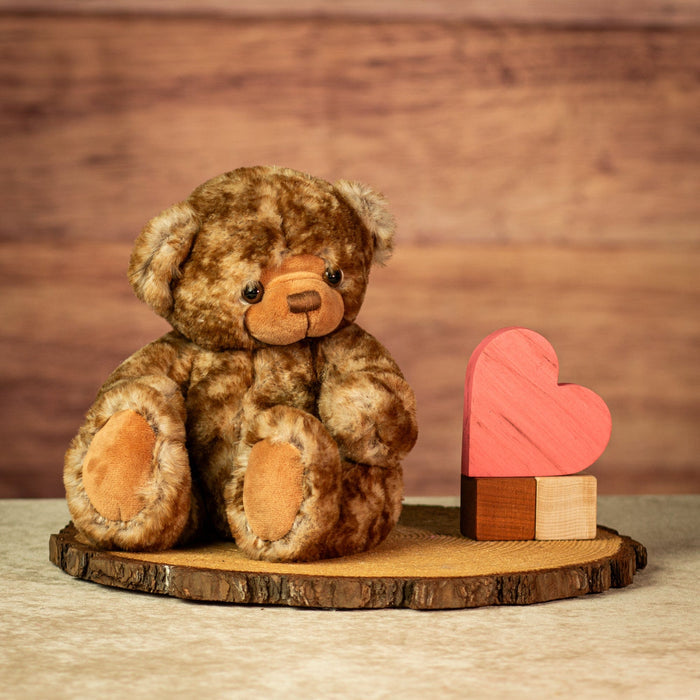 10" Sitting Premium Caramel Mocha Bear