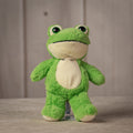 11 inch stuffed green frog