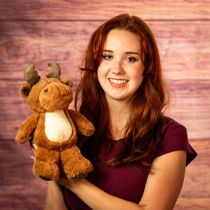 11" Cuddle Moose