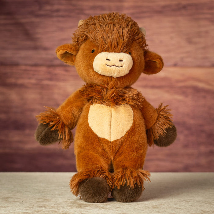 13" Minky Highland Cow