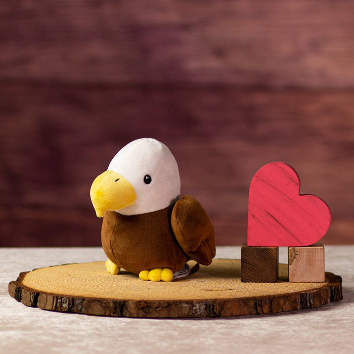 6 in stuffed squishy eagle