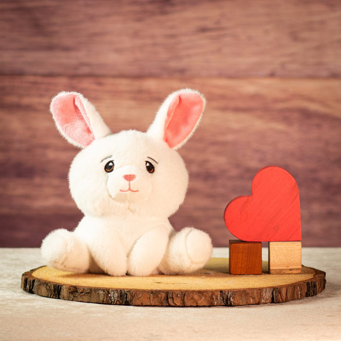 7" Sitting Soft Bunny