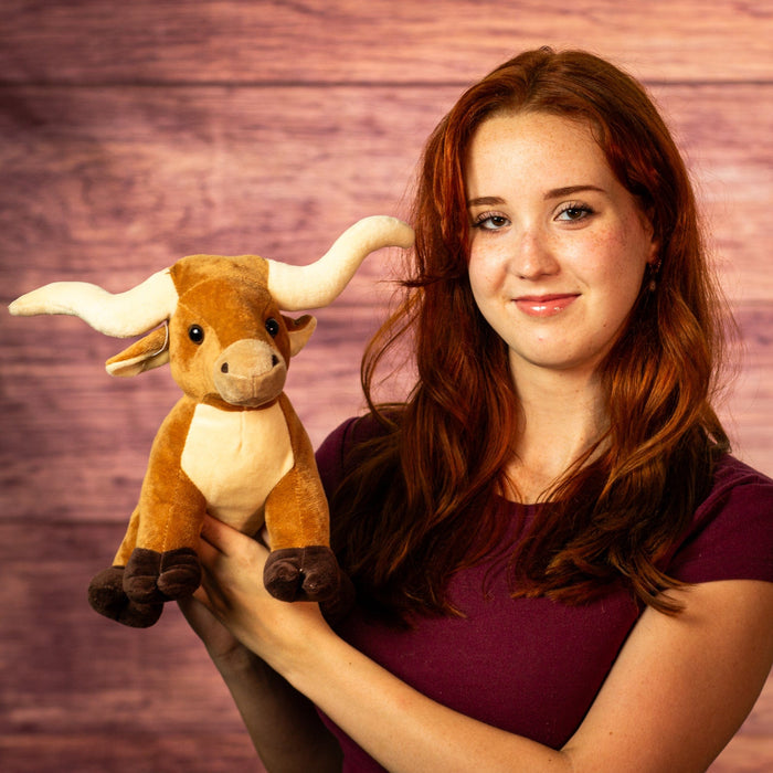 9" Plush Longhorn