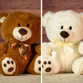 9" Sitting Classic Bow Bears