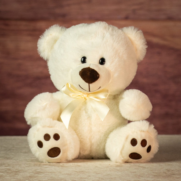 9" Sitting Classic Bow Bears