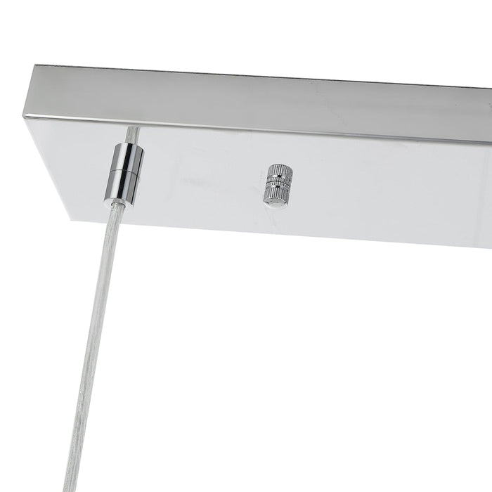 Ruma Silver Three Cube Pendant | Lighting | Rūma