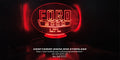 Acrylic 'edge lit' FORD LOUISVILLE LNT 9000