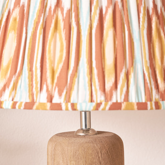 Anaya Natural Tapered Wood Table Lamp Base