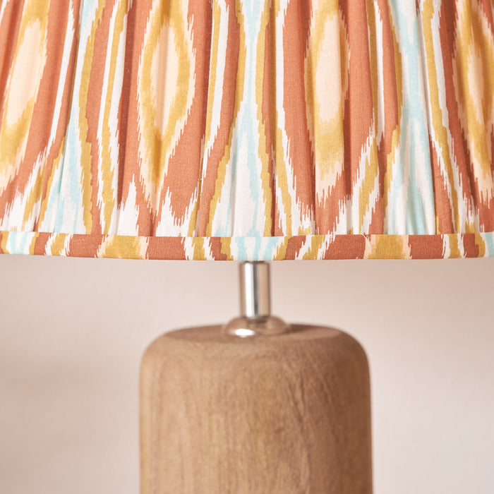 Anaya Natural Tapered Wood Table Lamp Base
