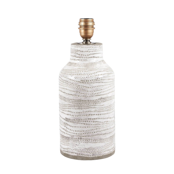Ruma White Stoneware Table Lamp | Lighting | Rūma