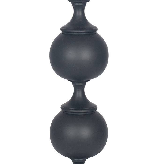 Ruma Matt Black Tall Table Lamp | Lighting | Rūma