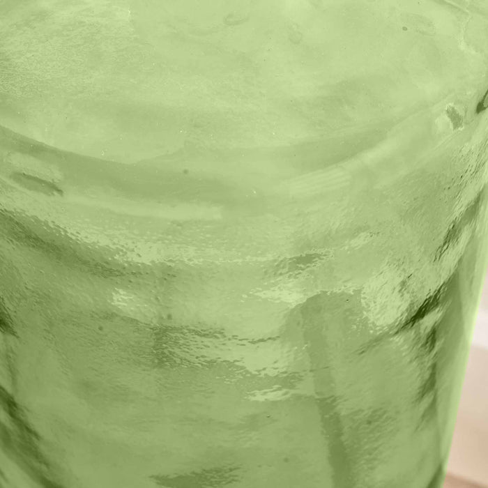 Benia Forest Green Recycled Glass Bottle Vase