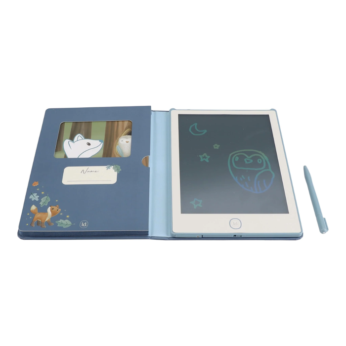 Blue Drawing Tablet - Forest Friends