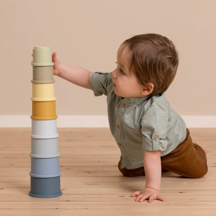 Blue Stacking Cups