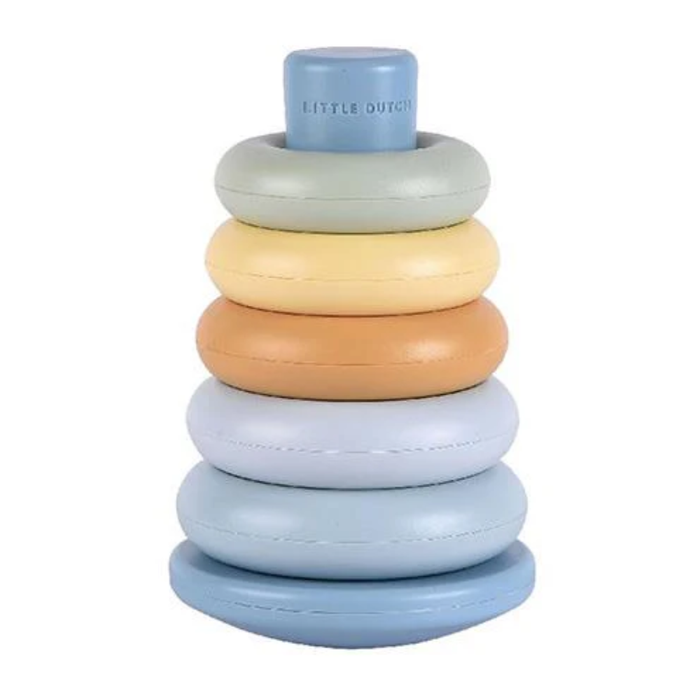 Blue Stacking Rings