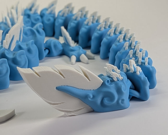 Breezeclaw Dragon by Saber3d Tail closeup