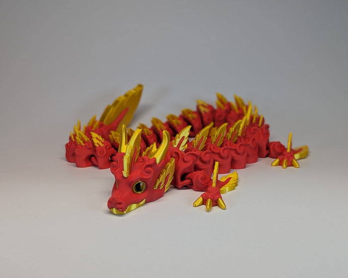 Small / Red/Gold