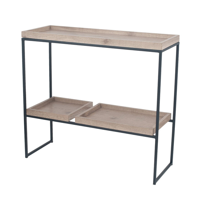 Ruma Natural Wood Finish 2 Shelf Unit | Furniture | Ruma