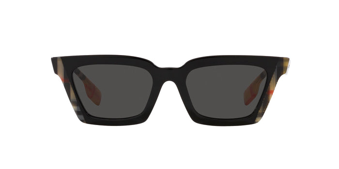 Burberry Briar BE4392U Black/Vintage Check/Dark Grey #colour_black-vintage-check-dark-grey