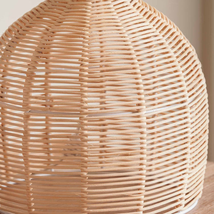 Cala Natural Rattan Table Lamp