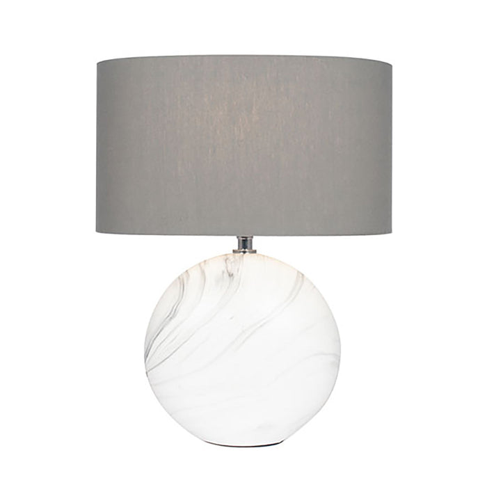 Ruma Marble Effect Table Lamp | Home Lighting | Rūma