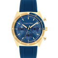 Calvin Klein Quartz Blue Dial Multi-Function Silicone Men's Watch, 25200534
