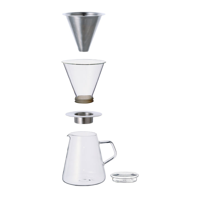 CARAT coffee dripper & pot 4cup