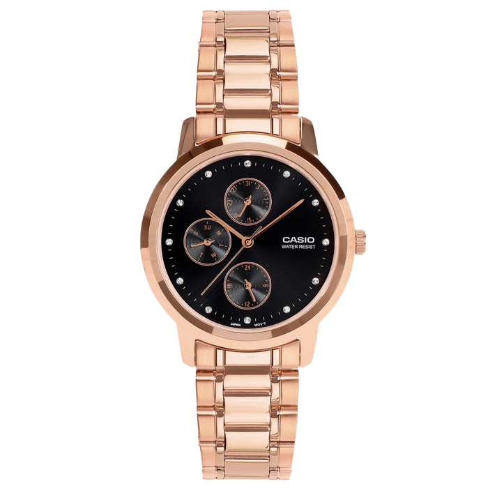 Casio Analog Women's Watch, LTP-SN6KR-1A-A2496