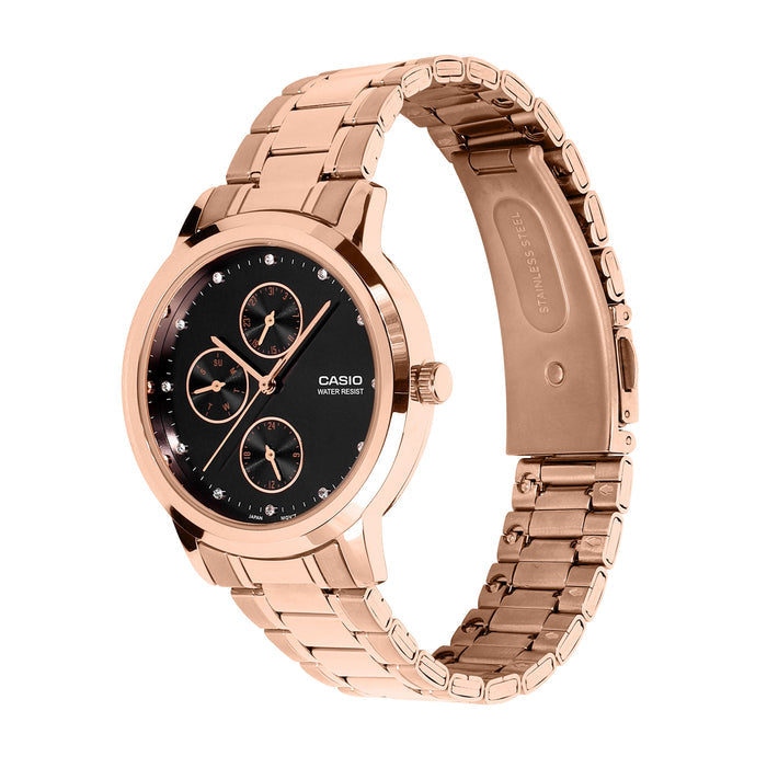 Casio Analog Women's Watch, LTP-SN6KR-1A-A2496