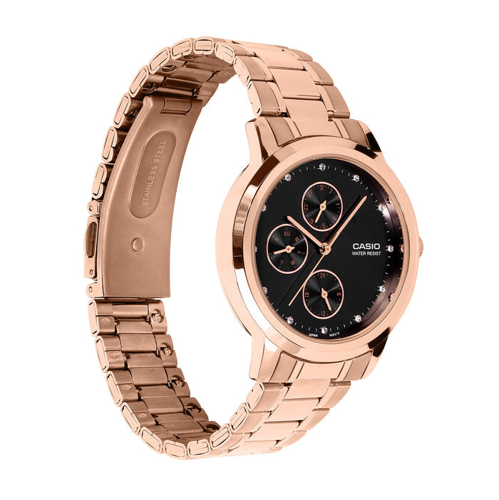 Casio Analog Women's Watch, LTP-SN6KR-1A-A2496