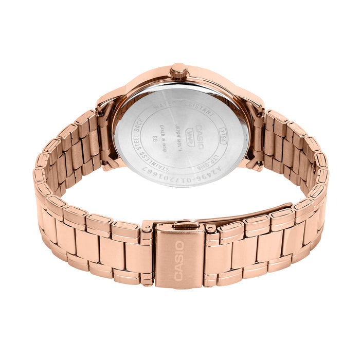 Casio Analog Women's Watch, LTP-SN6KR-1A-A2496
