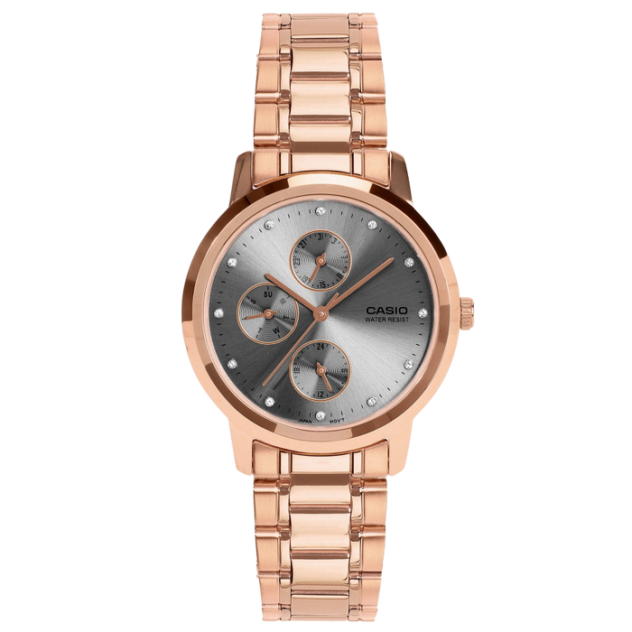 Casio Analog Women's Watch, LTP-SN6KR-8A-A2497