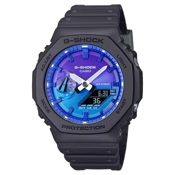 Casio G-Shock Analog-Digital Men's Watch, GA-2100FL-1ADR-G1650