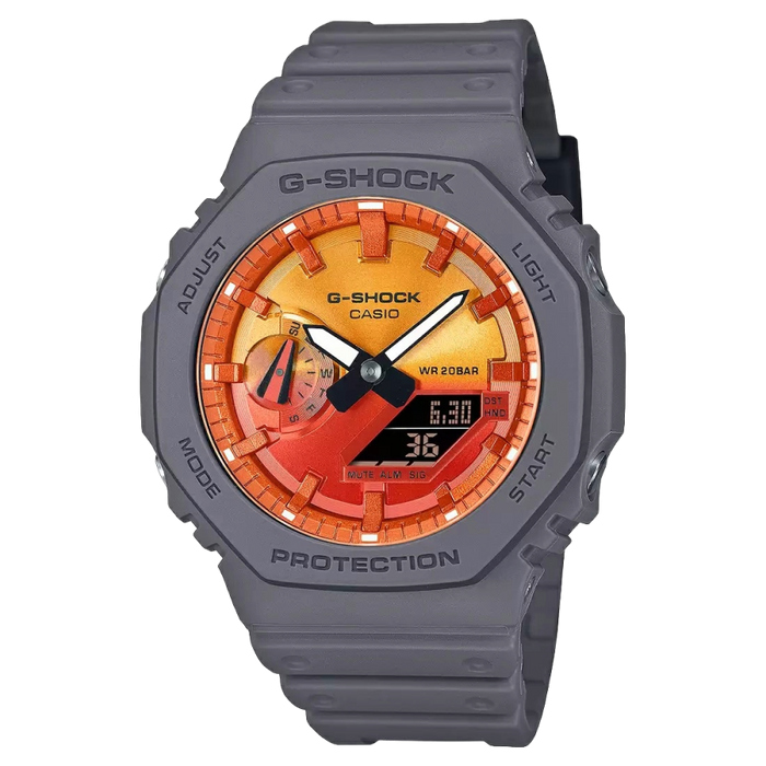 Casio G-Shock Analog-Digital Men's Watch, GA-2100FL-8ADR-G1651