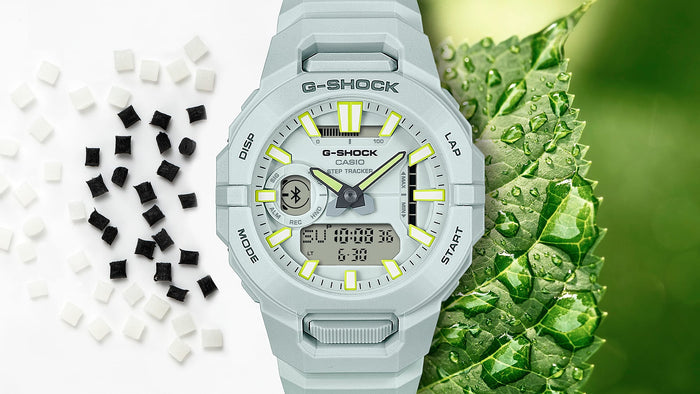 Casio G-Shock White G-Squad Analog-Digital Men's Watch, GBA-950-7ADR-G1711