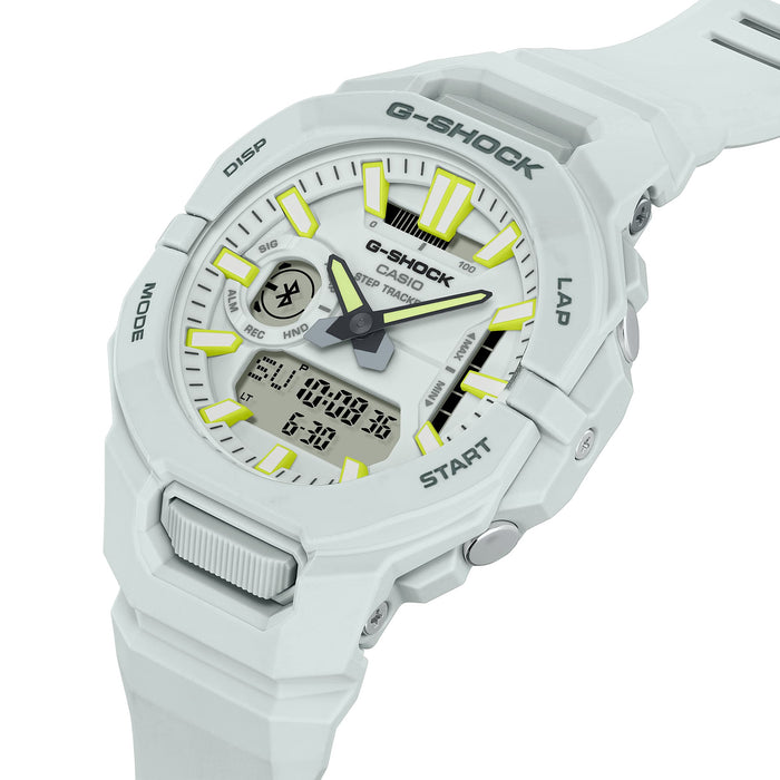 Casio G-Shock White G-Squad Analog-Digital Men's Watch, GBA-950-7ADR-G1711