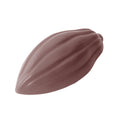 Chocolate World Cocoa Bean polycarbonate chocolate mold 1558CW with 21 cavities, professional Belgian confectionery mold for bonbons and pralines, clear polycarbonate cocoa bean chocolate mould 1558CW