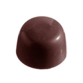 Chocolate World Flat Cone Ø30×19mm polycarbonate chocolate mold 2207CW with 24 cavities, professional Belgian confectionery mold for bonbons and pralines, clear polycarbonate flat cone ø30×19mm chocolate mould 2207CW