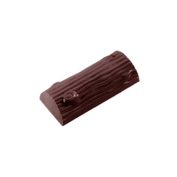 Chocolate World Trunk polycarbonate chocolate mold 2271CW with 6 cavities, professional Belgian confectionery mold for bonbons and pralines, clear polycarbonate trunk chocolate mould 2271CW
