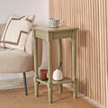 Cleveland Olive Wood Accent Table