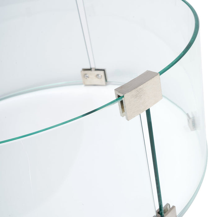 Ruma Round Glass Surround Large | Outdoor | Rūma