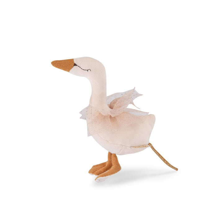 Cream Swan Rattle (La Petite Ecole de Danse)