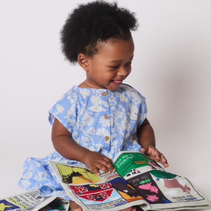 Crinkle Cloth Book - Farm