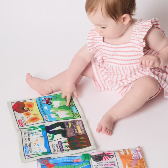 Crinkle Cloth Book - Farm