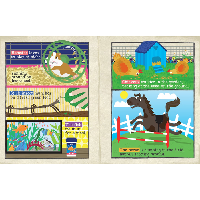 Crinkle Cloth Book -We Love Our Pets