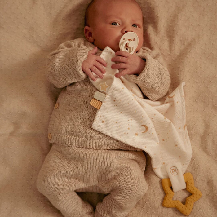 Cuddle Cloth with Teething Ring - Newborn Naturals