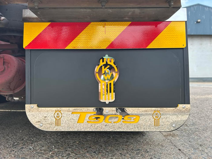 Custom Stainless Steel Mudflap Counterweights T909